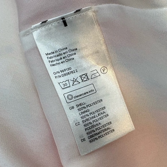 H&M Watercolor Spaghetti Strap Summer Maxi Dress Size 8 - Picture 9 of 10